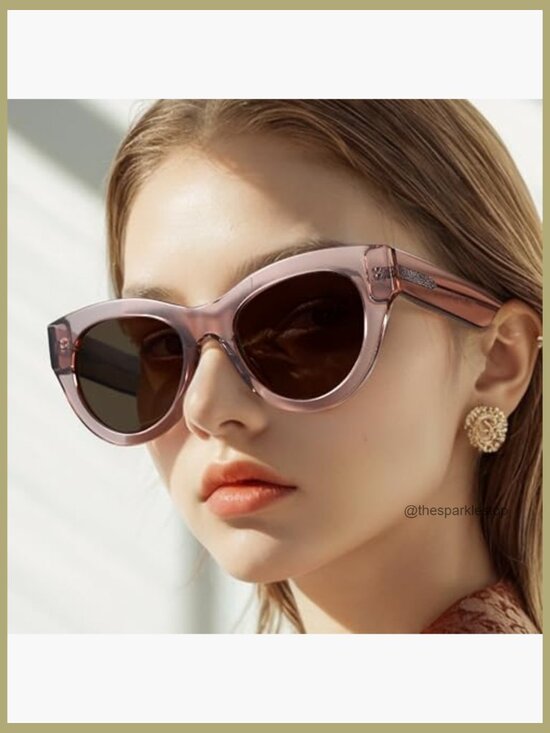 Polarized Sunglasses Women Round Retro UV400 Protection main image 7